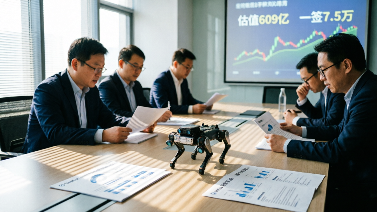 一签7.5万、估值609亿，机构投资人都在疯抢宇树科技？