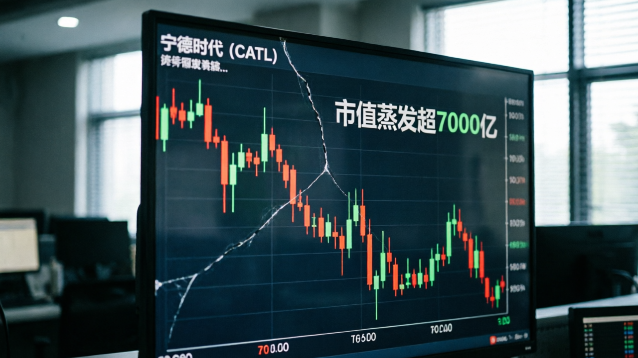 四个月市值蒸发超7000亿！宁德时代，护城河“裂痕”隐现