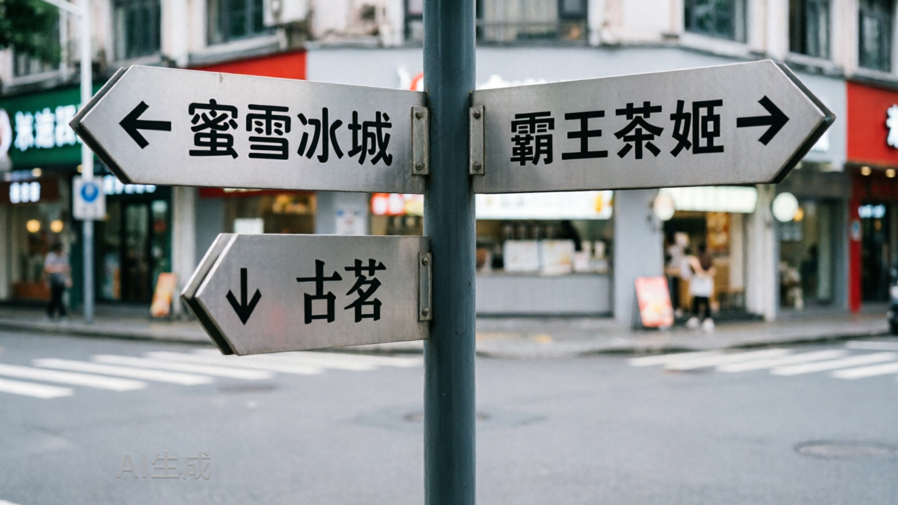 新茶饮红利退潮后：蜜雪向左、古茗向下、霸王茶姬向右