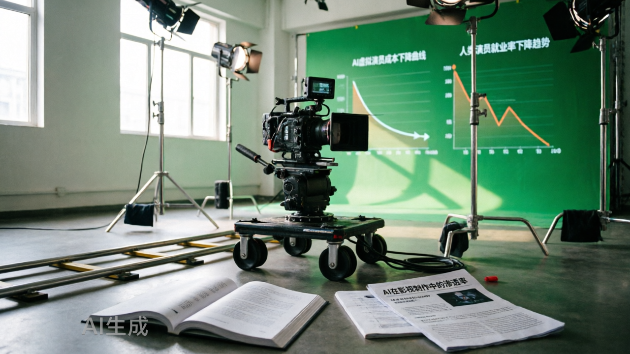 赵露思新戏开机自己不演，AI来袭演员为何都在转业？