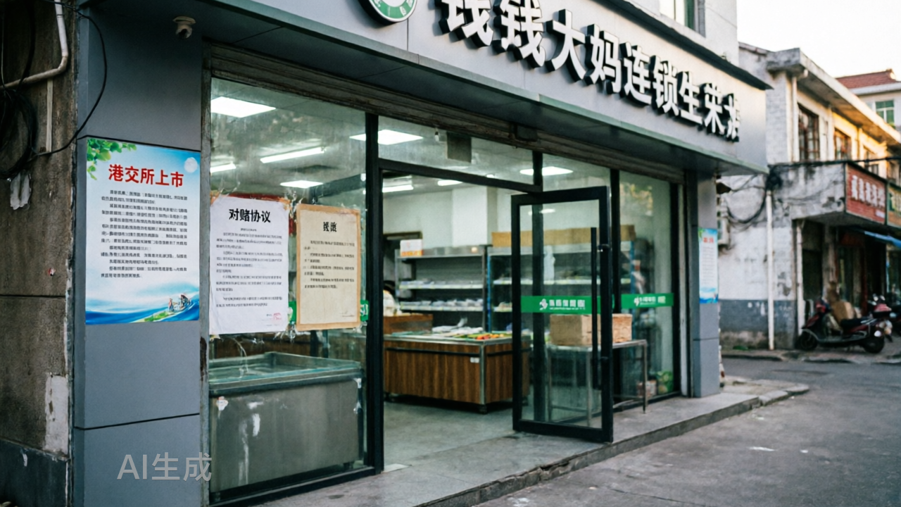 对赌压身、创始人离场，钱大妈再冲港交所