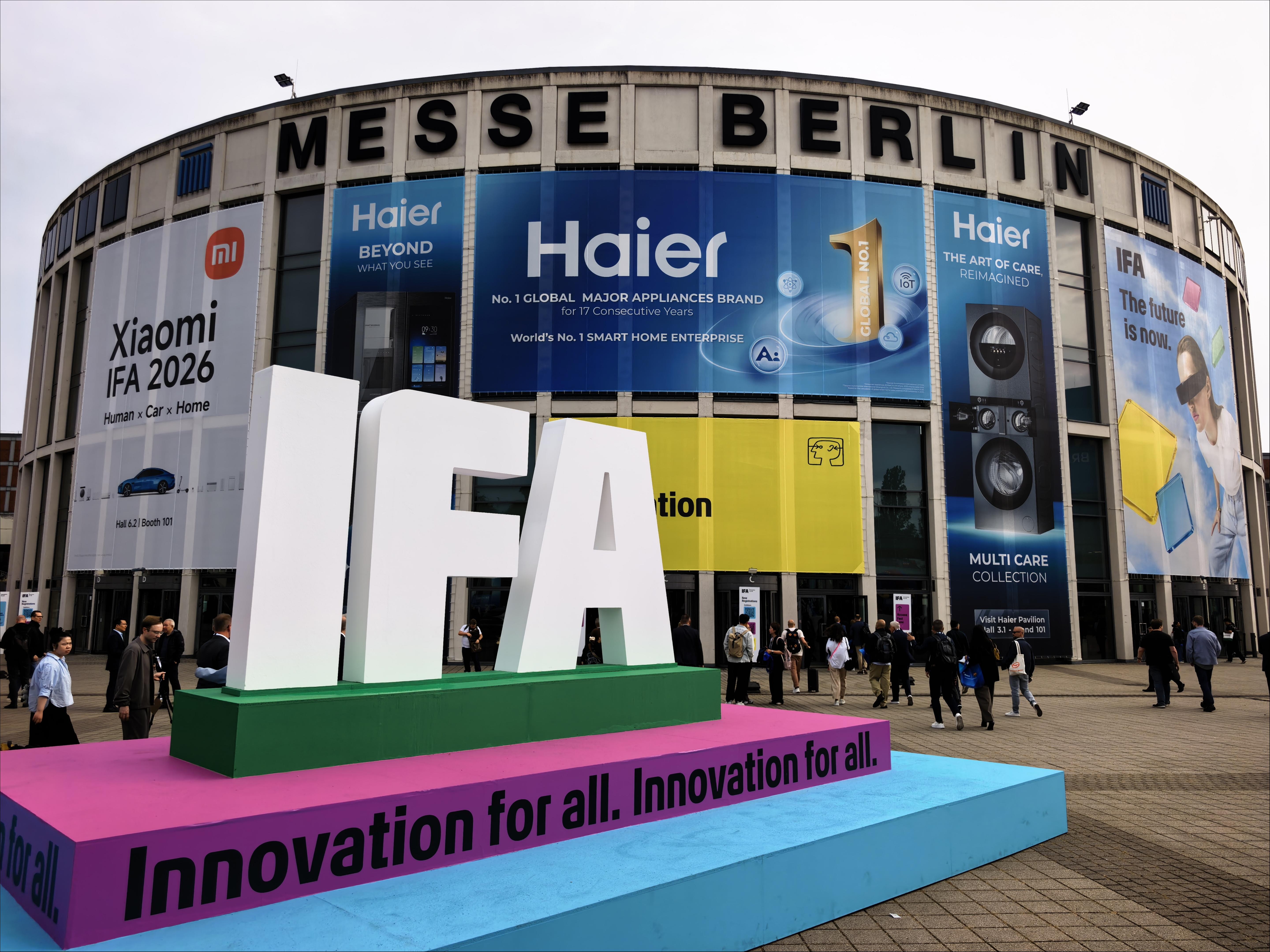 从AI家电到新物种比拼，IFA 2026成了中国科技的欧洲年会