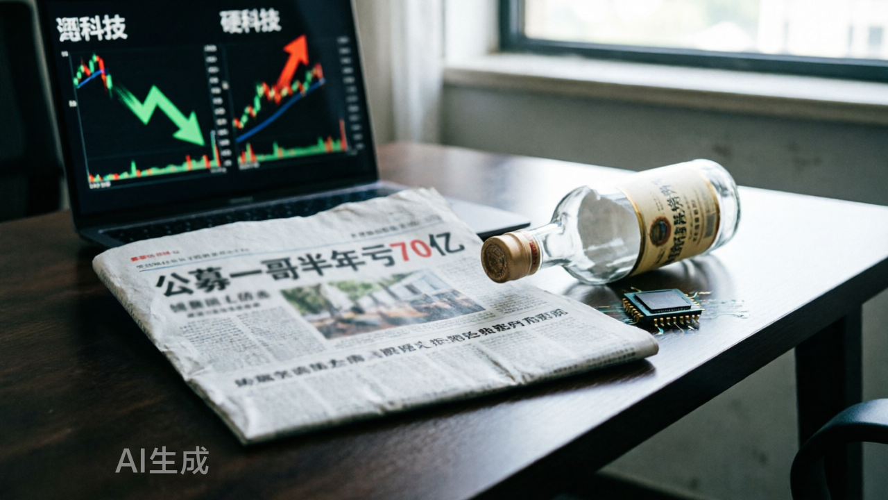 “公募一哥”半年亏70亿：“白酒信仰”崩塌，张坤转投硬科技?