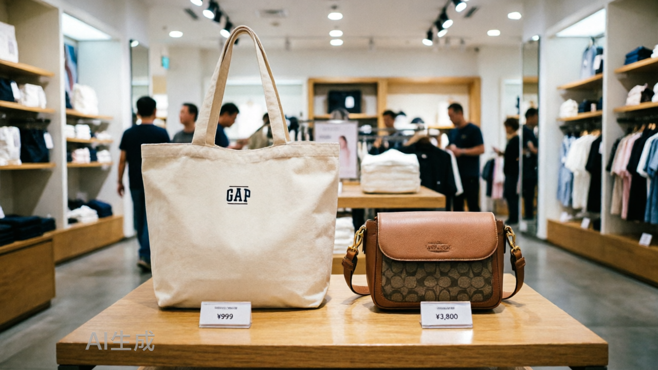 千元不到的GAP手袋，想当Coach平替