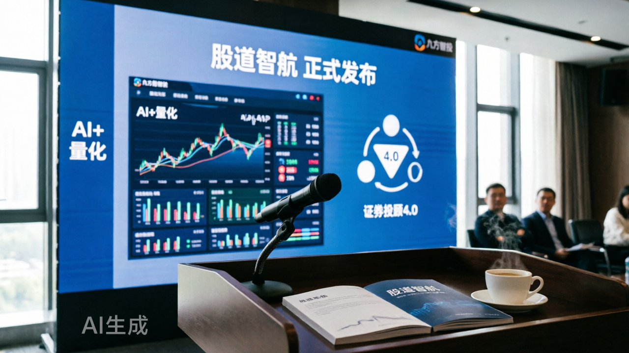 九方智投“股道智航”正式发布：“AI+量化”重新定义证券投顾4.0时代