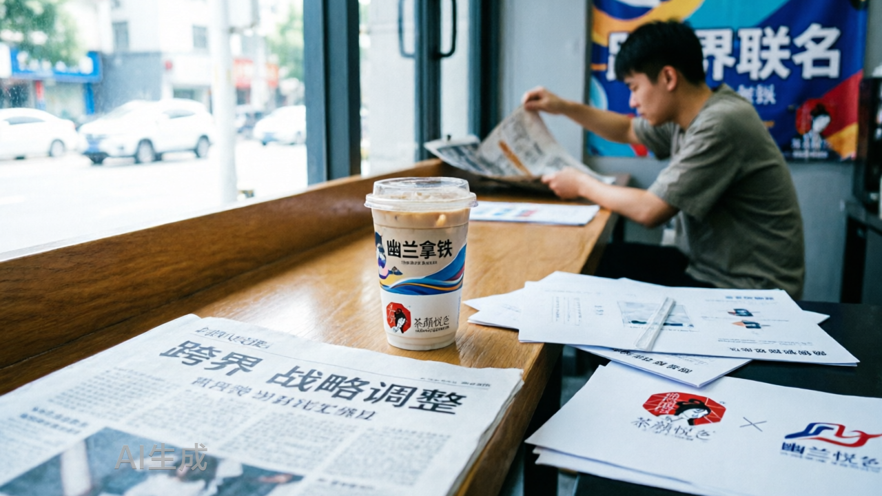 “微醺梦醒”，热衷跨界的茶颜悦色终于不再“佛系”？