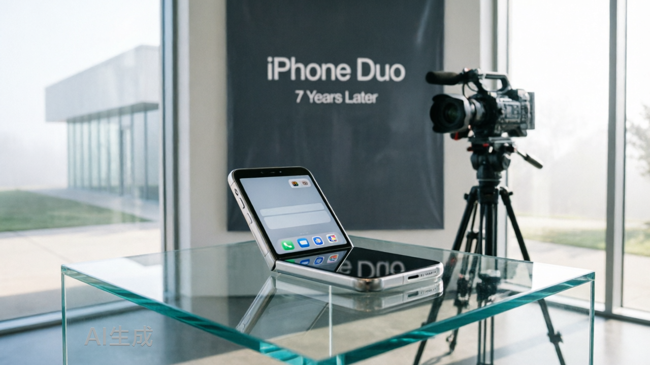 迟到7年的iPhone Duo，一上来就想“终结”比赛