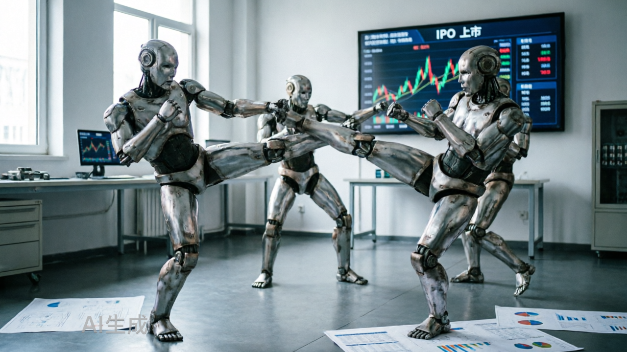 人形机器人都被上市逼成了“武bot”