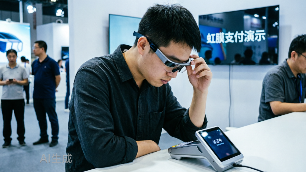 虹膜支付，何时才能跳出AI眼镜的演示噱头？