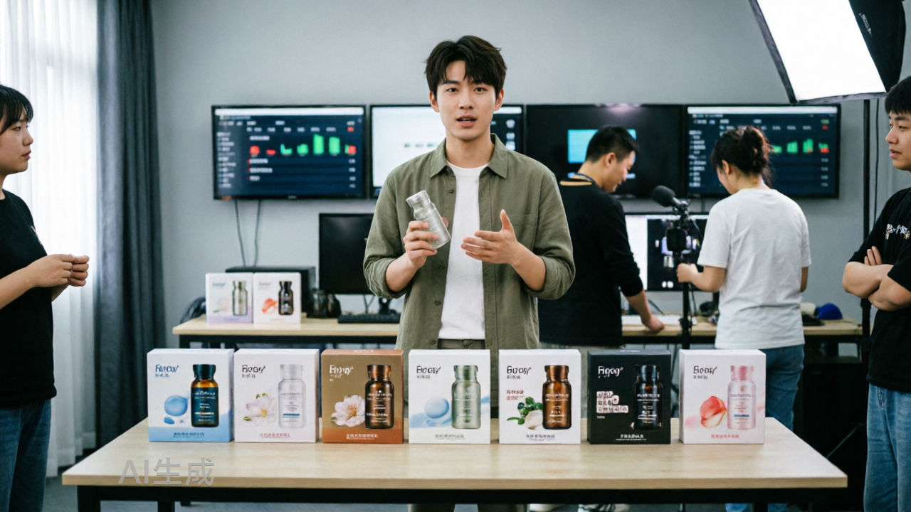 一次性卖9个品牌的套装，姜乘澜带货不怕得罪人