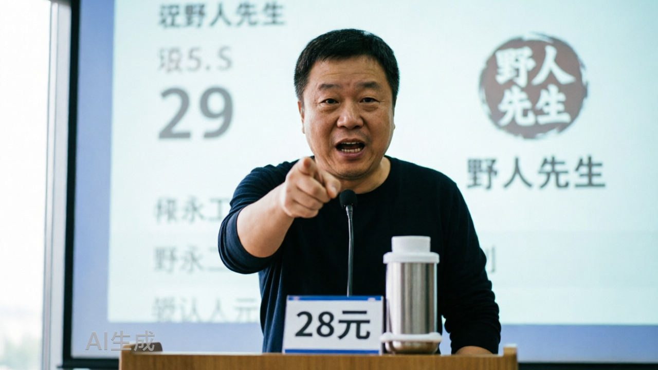沉默的28元：罗永浩开炮，野人先生为什么不接招？