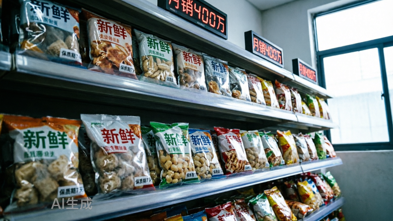 月销400万的新鲜零食，为什么越做越像一场“新鲜感骗局”？