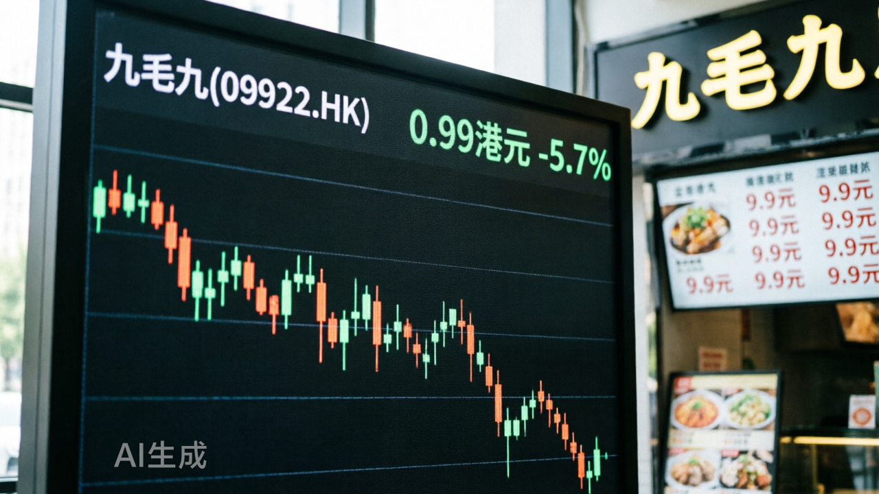 股价跌至“九毛九”，九毛九咋活成了名字的模样？
