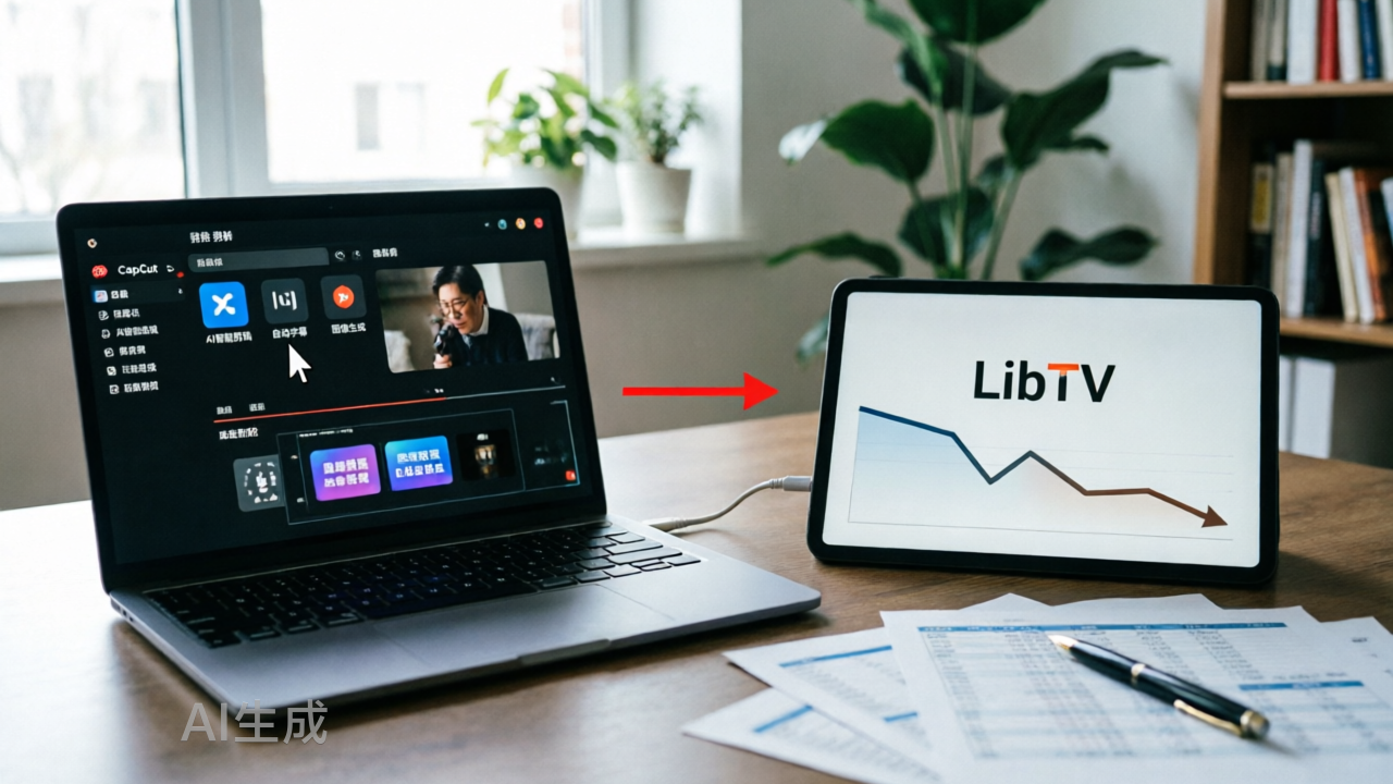 剪映杀入AI视频赛道，LibTV们将迎来冲击波？