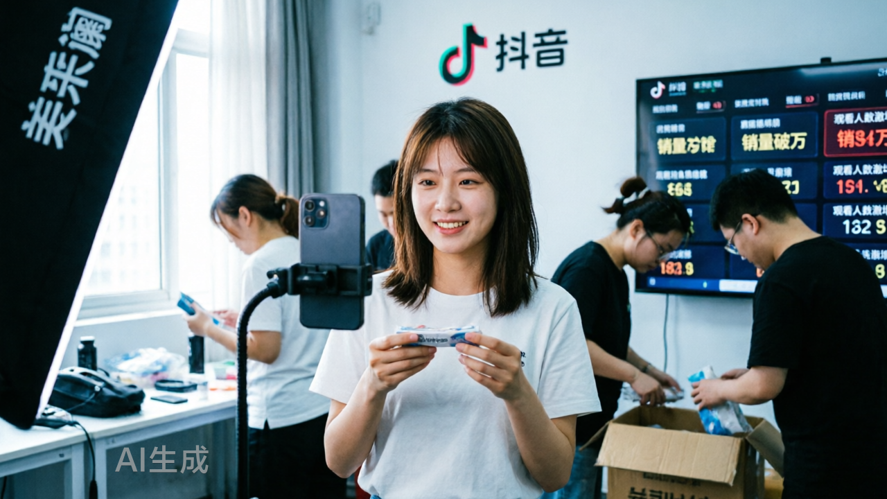 顶流带货魔咒，对抖音新一姐姜乘澜不管用？