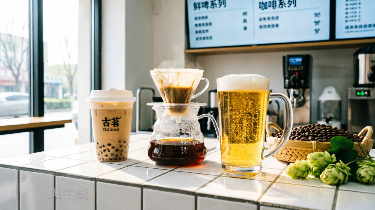 从咖啡到鲜啤，古茗不想只卖奶茶