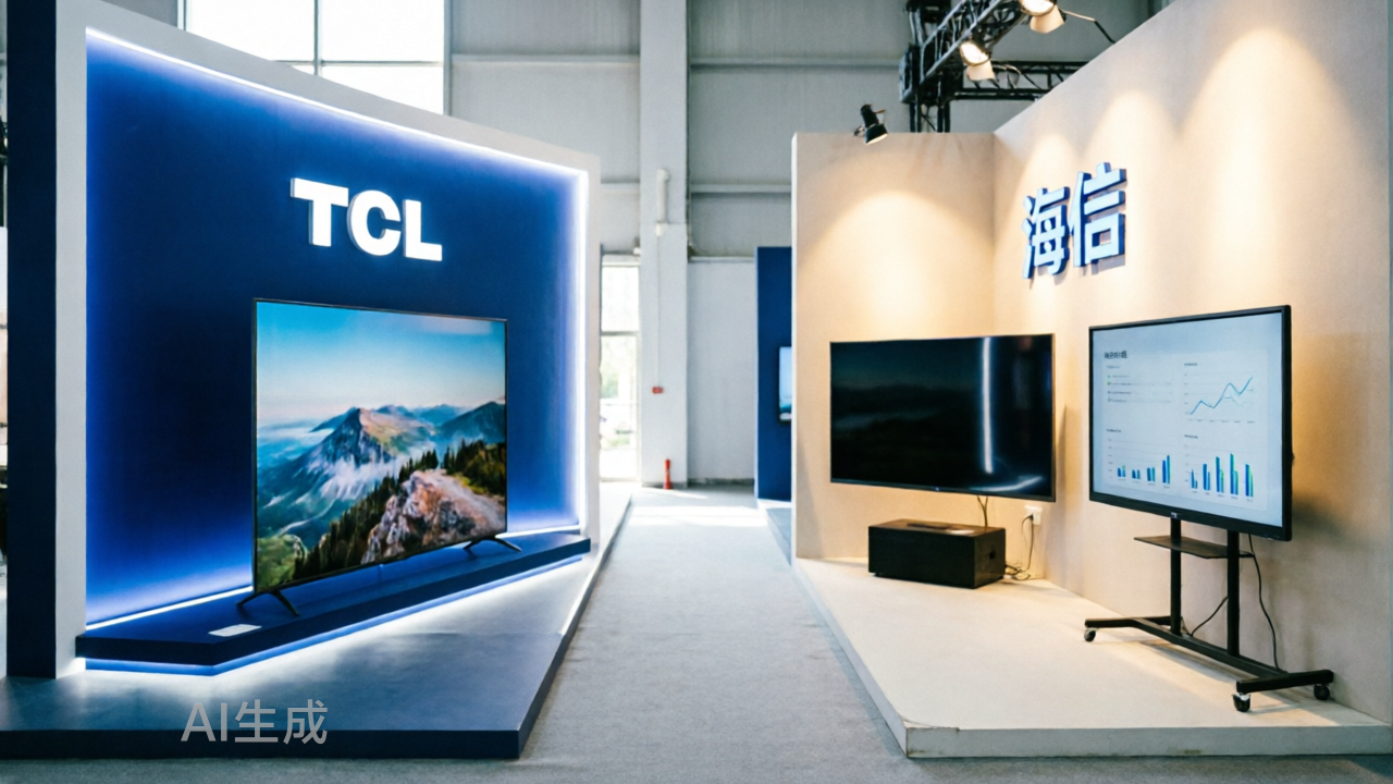 跳出黑电后，TCL与海信的两种活法