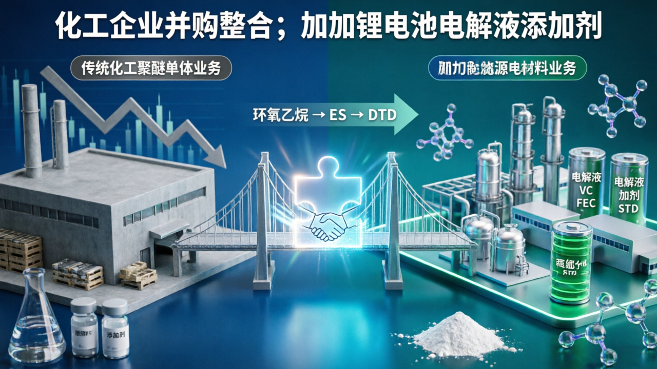 主业承压加快布局电解液添加剂，奥克股份拟收购祺添新材控制权 ｜并购一线