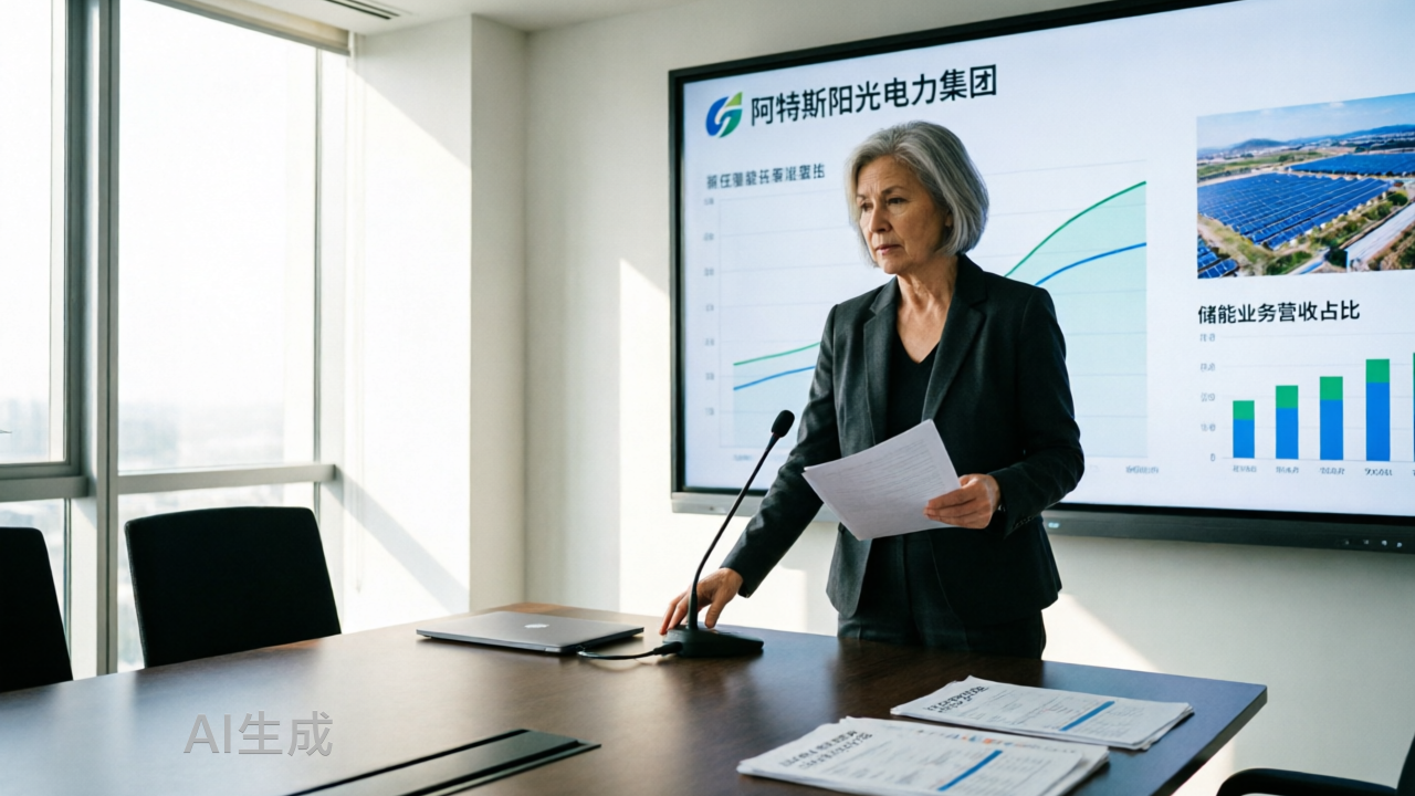阿特斯换总裁，68岁老板娘接棒，全行业血亏148亿，这家最“抠门”龙头用储能换了条命