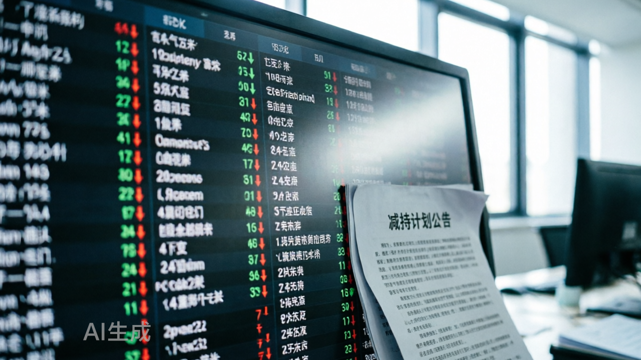 一堆减持，把股民砸懵了