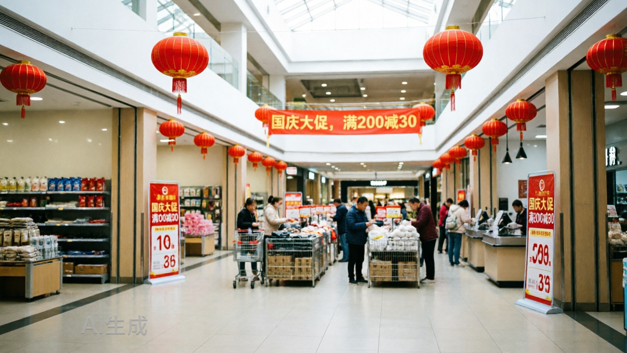 预算只有10万，商场怎么做国庆活动