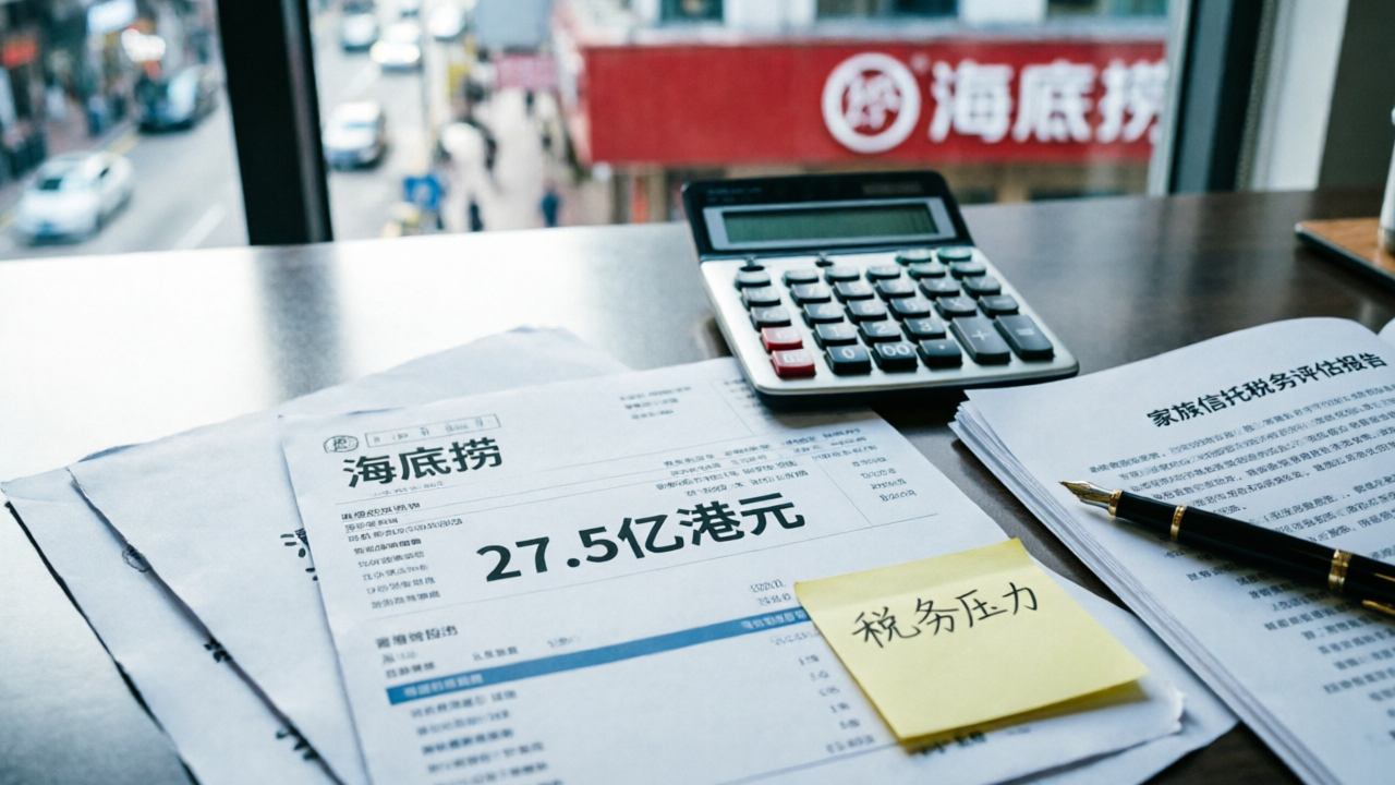 海底捞27.5亿港元减持背后，是家族信托的税务压力