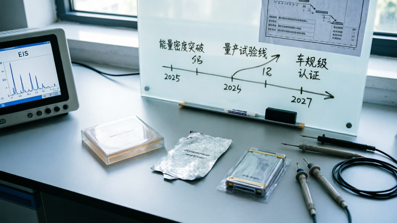 固态电池未来3年的剧本大抵是这样的