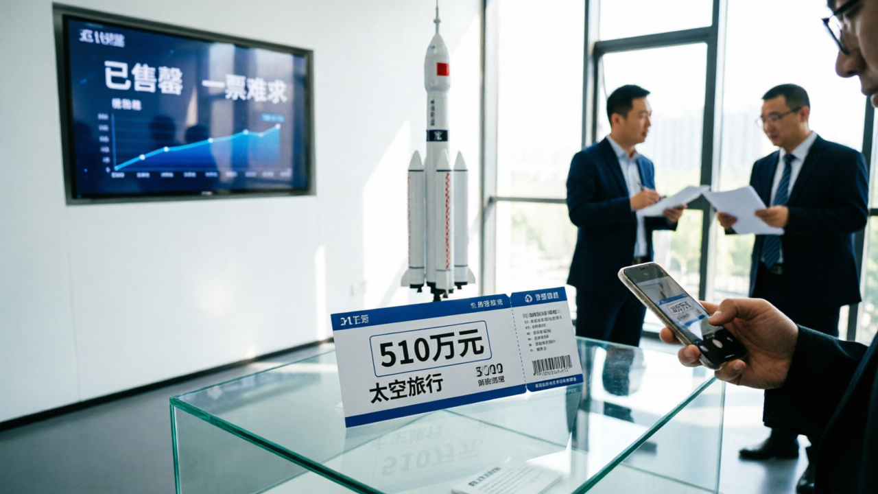 510万元一张的太空船票，被卖“爆”了