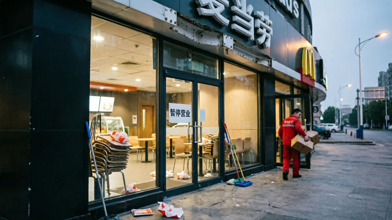 打工人的麦门，塌了