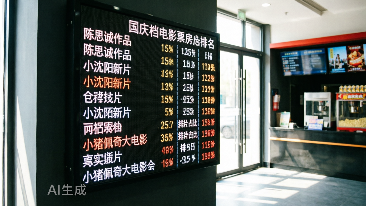 陈思诚、小沈阳、小猪佩奇，谁能撑起国庆档？