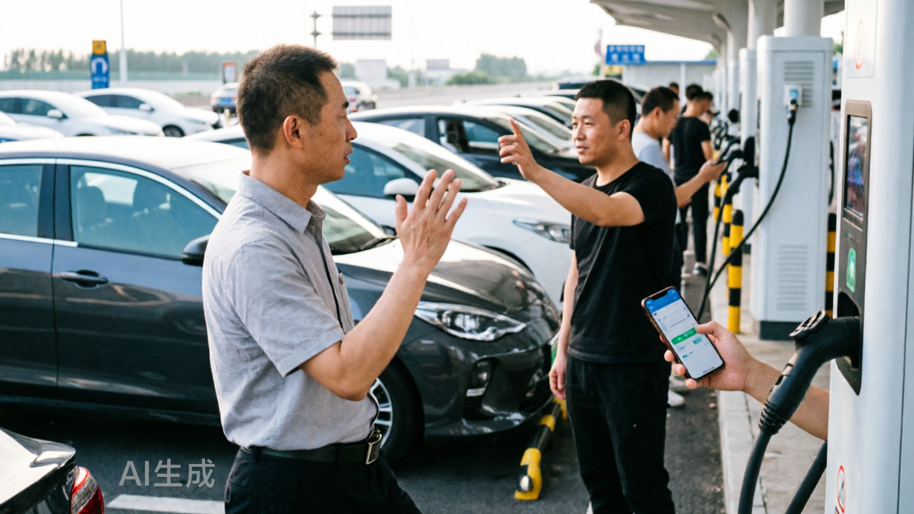 国庆开电车，车主们集体兼职“调度员”