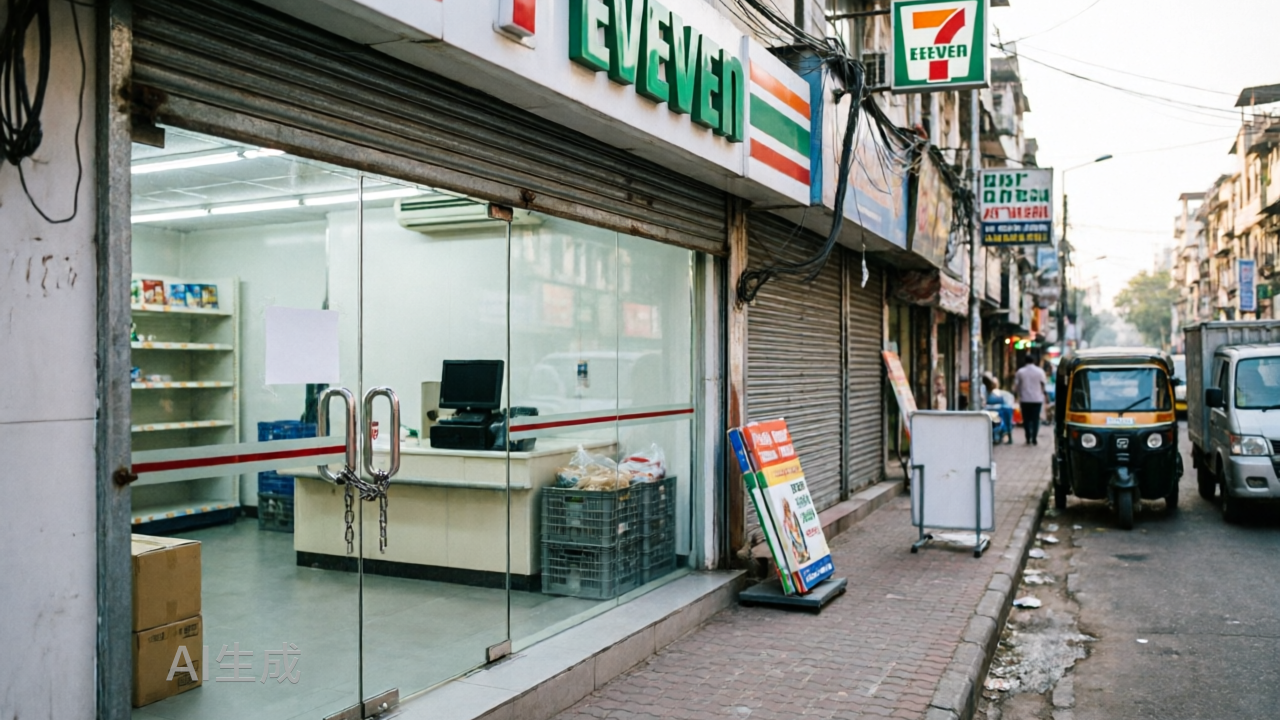 7-ELEVEn关闭印度全部门店