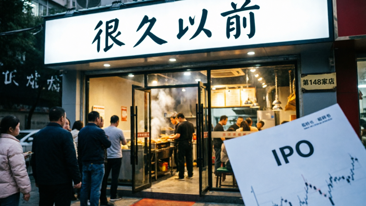 只有148家门店的“很久以前”要IPO了
