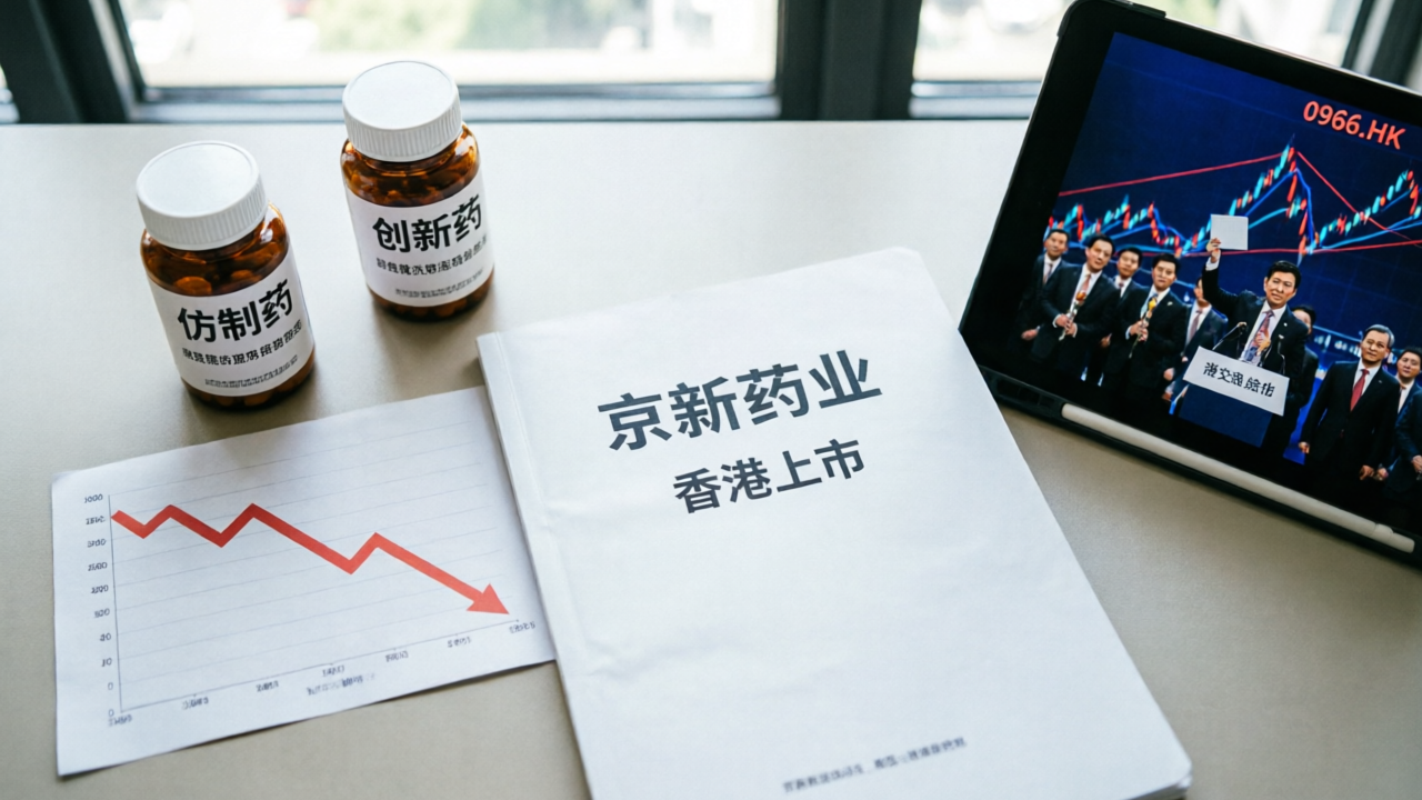仿制药收入下滑，创新药独木难支，京新药业赴港上市寻破局