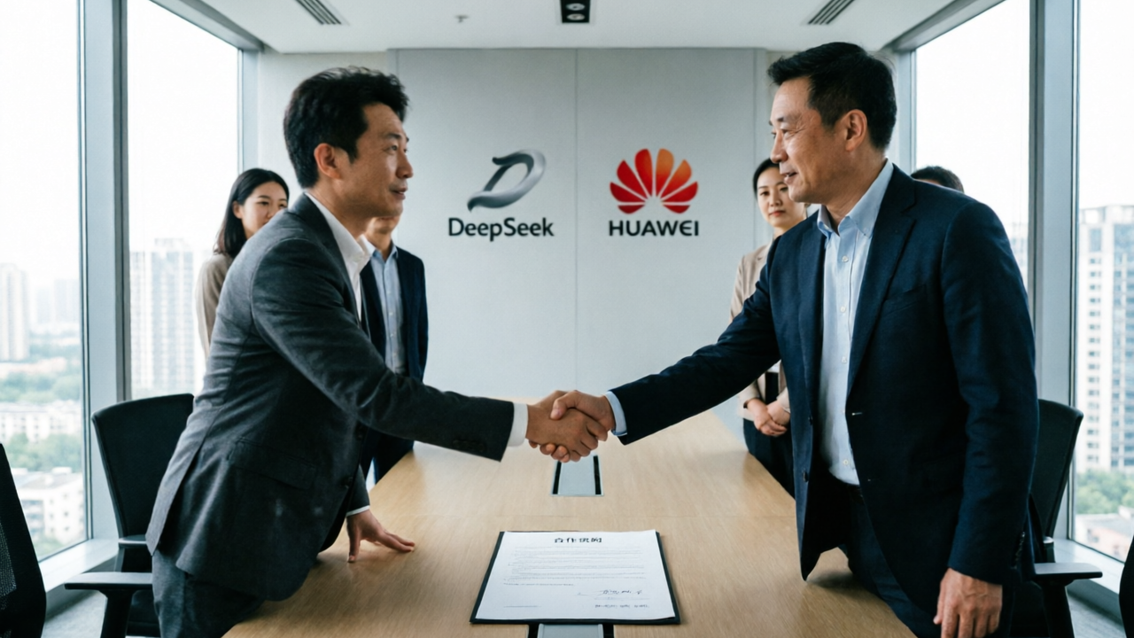 deepseek为什么要在此时拥抱华为？