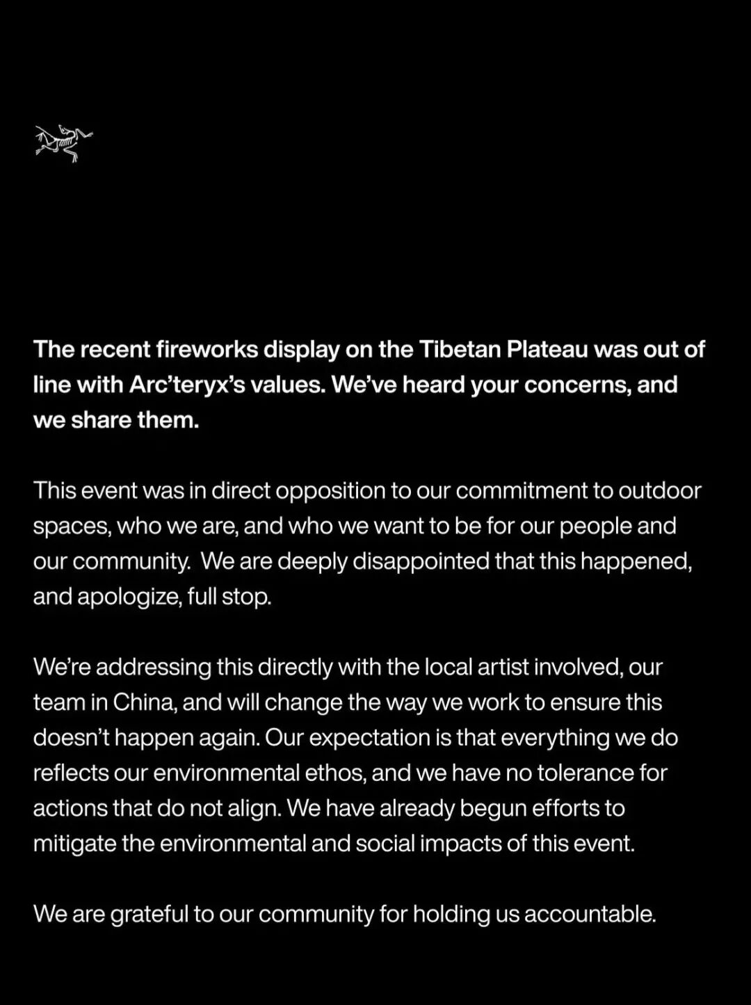 一场炸山危机，让始祖鸟的奢侈品化转型阵痛藏不住了