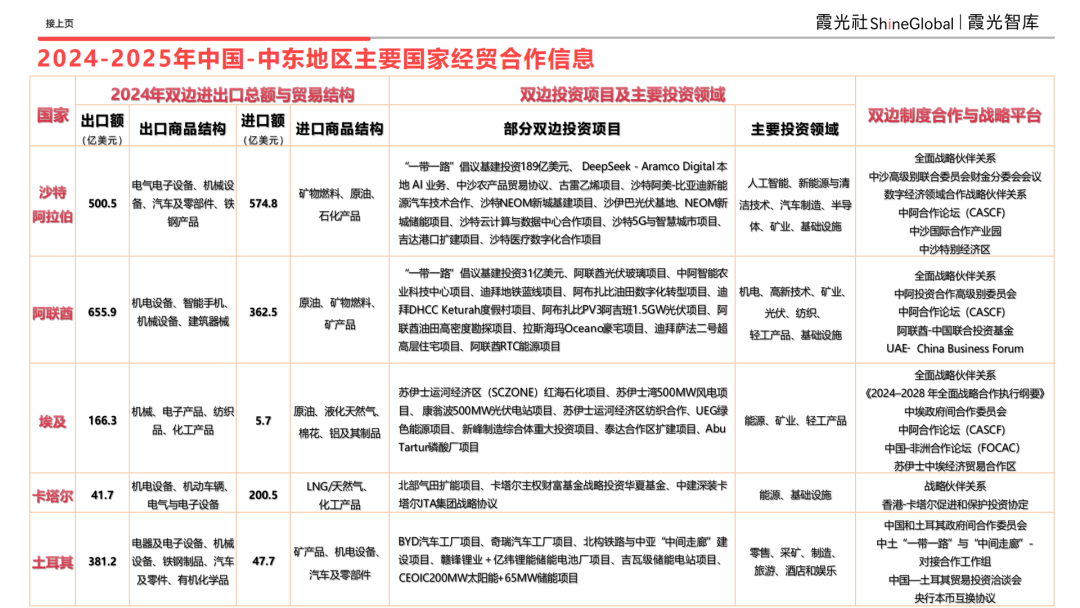 2025 中东区域国别可进入性报告