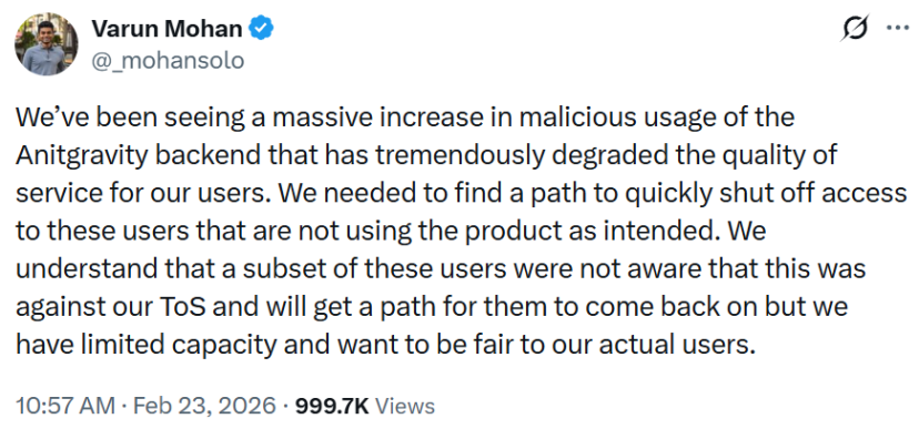 Google Bans OpenClaw, Industry Joins