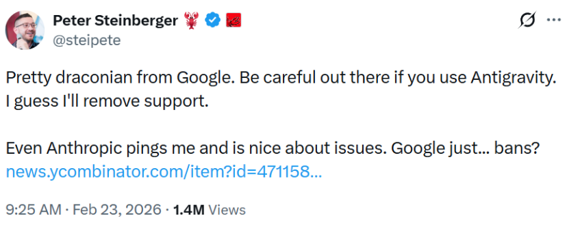 谷歌连夜封禁，全行业集体堵截，OpenClaw 到底动了谁的蛋糕？