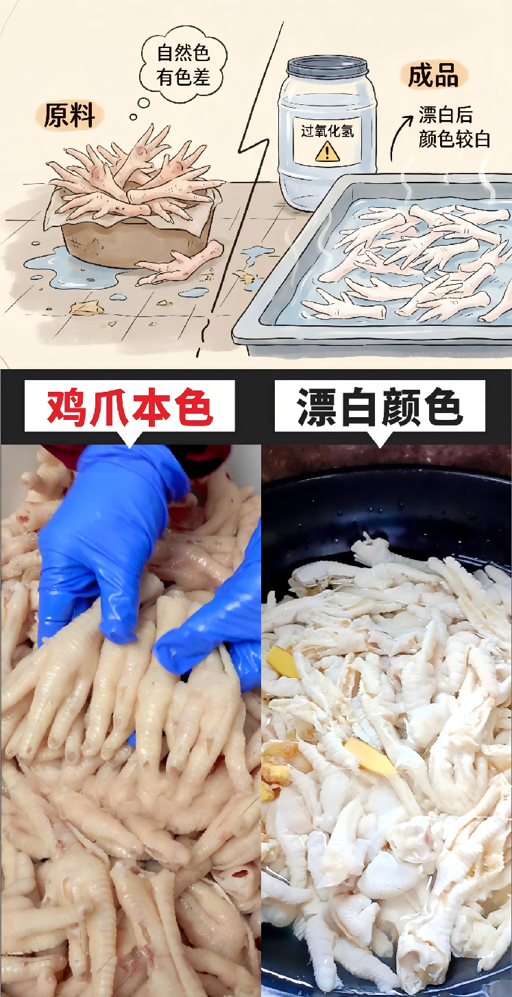 白嫩鸡爪给我的肠胃做了次生化洗礼