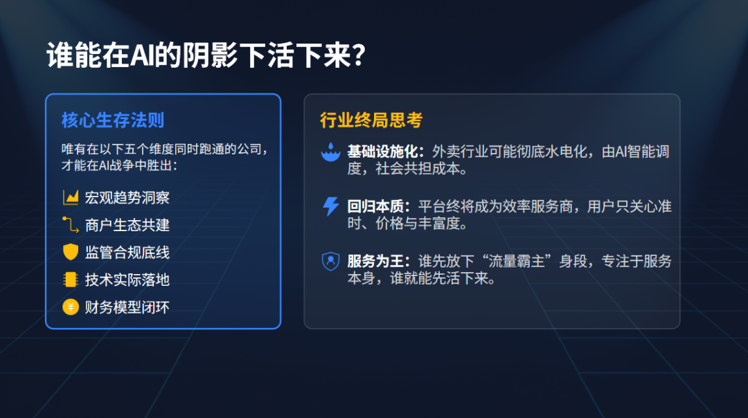 800亿买来的外卖大战停战协议：谁在AI的阴影下裸奔？