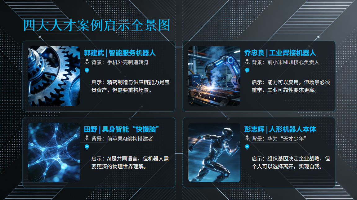 手机大厂造机器人：组织基因已定胜负，为何留不住彭志辉们？