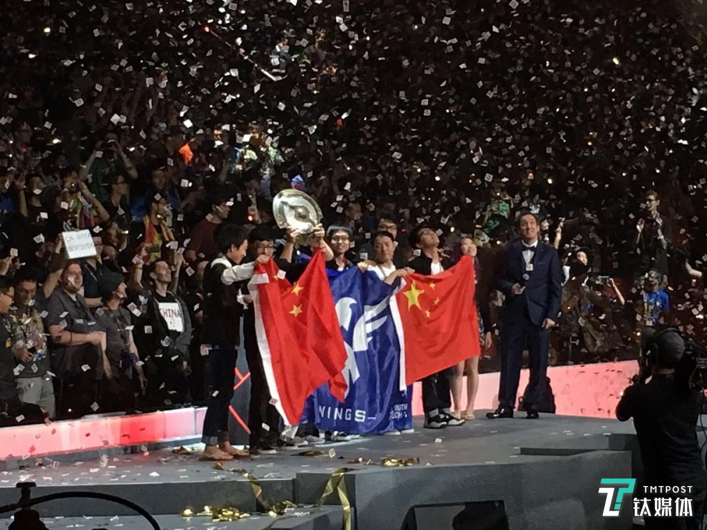 wings 在 ti6上登上世界之巅