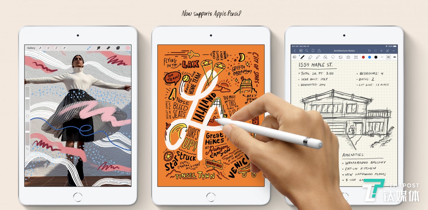 Now new iPads Support Apple Pencil