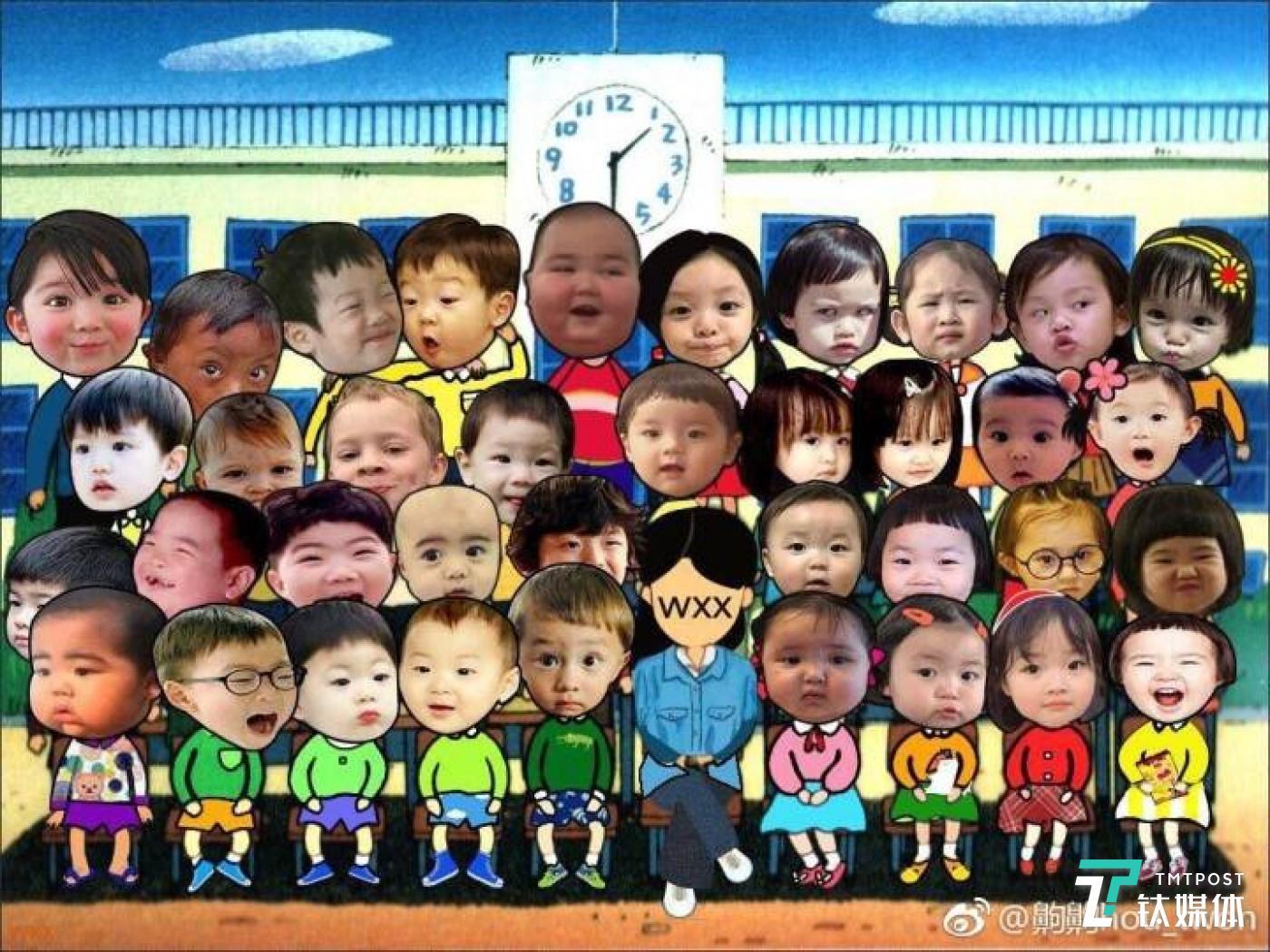 “儿子,这些是你的竞争者。”