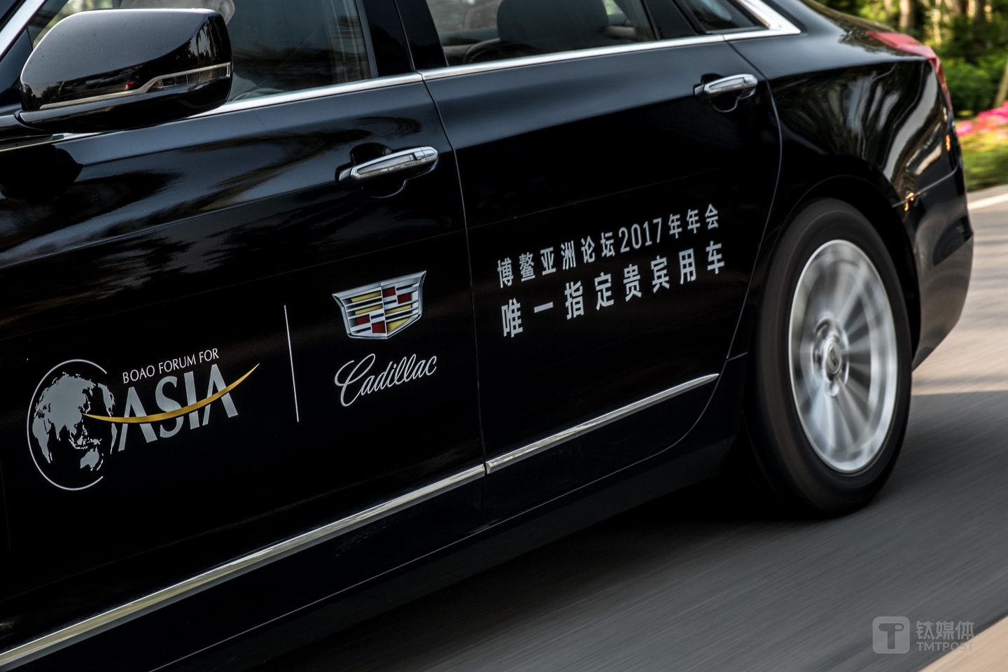 凯迪拉克 CT6是2017博鳌论坛的贵宾指定座驾