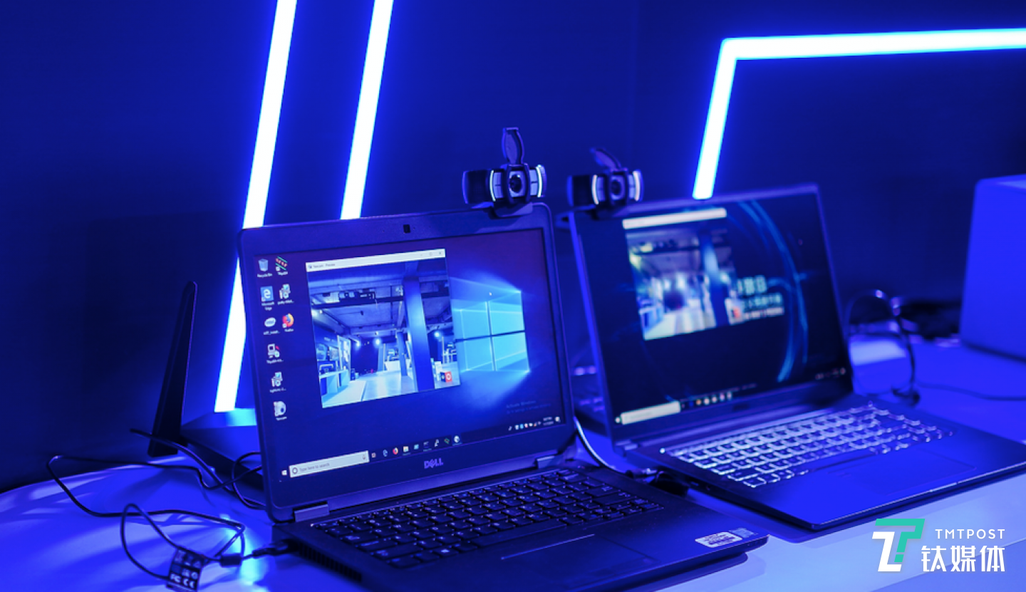 Wi-Fi 6现场视频通话演示