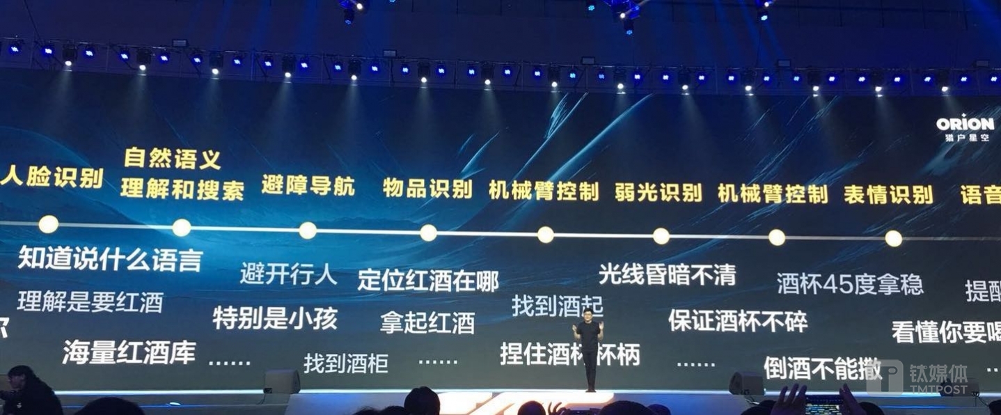 让机器人执行&ldquo;倒一瓶红酒&rdquo;的指令有多难？傅盛列举出所有要素。