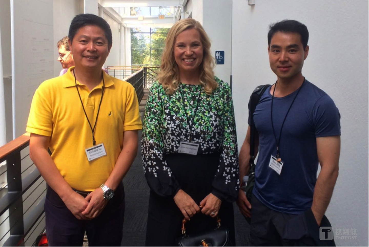 阿尔法公社两位合伙人许四清、蒋亚萌和YC创始人Jessica Livingston