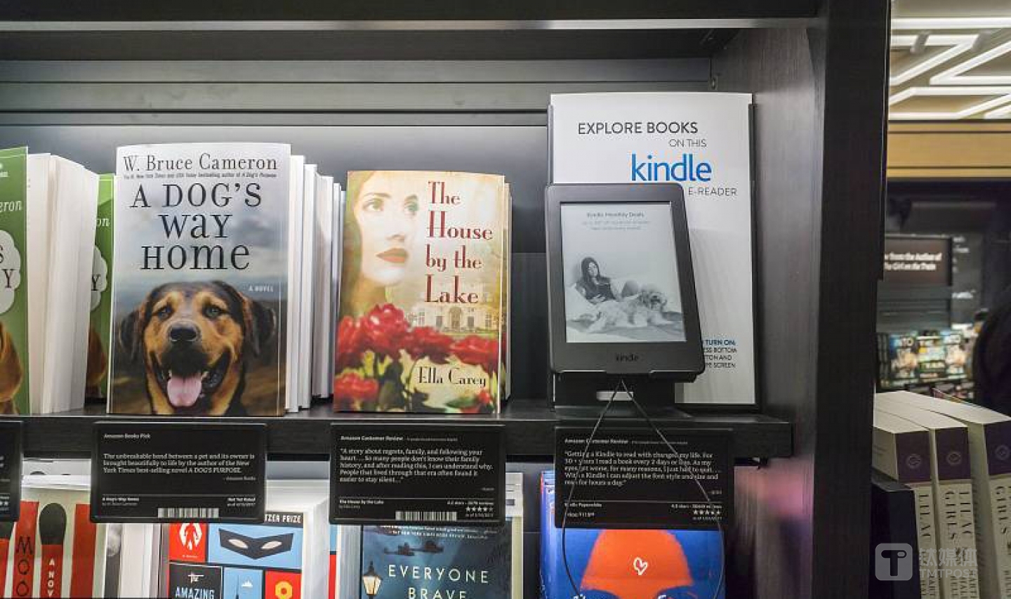 在售书籍在亚马逊网站评分均超过四星